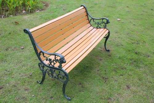 景區(qū)公園必備的景觀設(shè)施鋼木垃圾箱、與園林椅